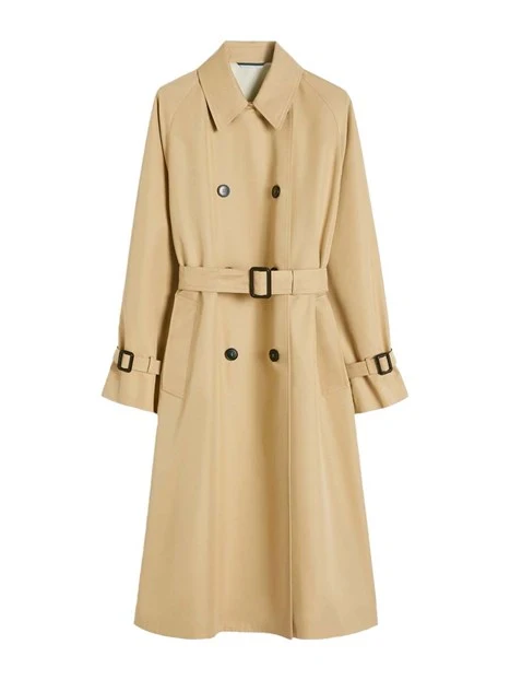 TRENCH REVERSIBILE ANTIGOCCIA DONNA BEIGE