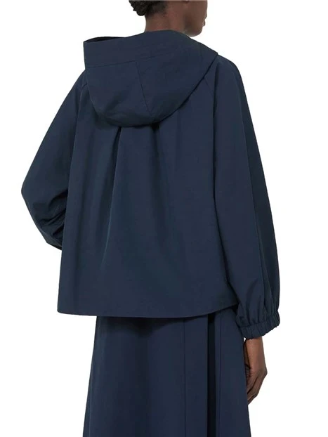 GIACCA CORTA ANTIVENTO DONNA BLU