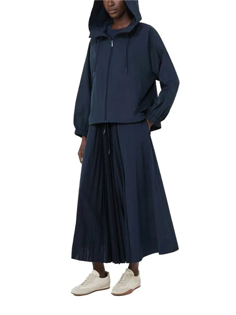 GIACCA CORTA ANTIVENTO DONNA BLU