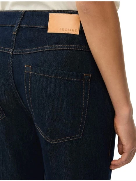 JENAS A ZAMPA PIEGA STIRATA DONNA BLU