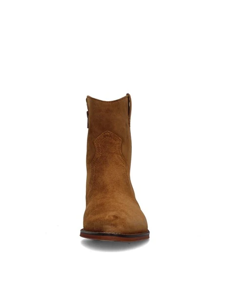 STIVALETTI TACCO BASSO 25481101 DONNA CUOIO