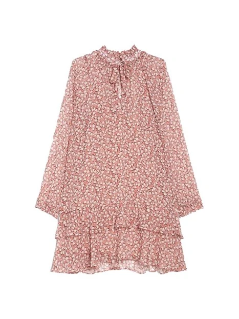 VESTITO CORTO STAMPA FLOREALE