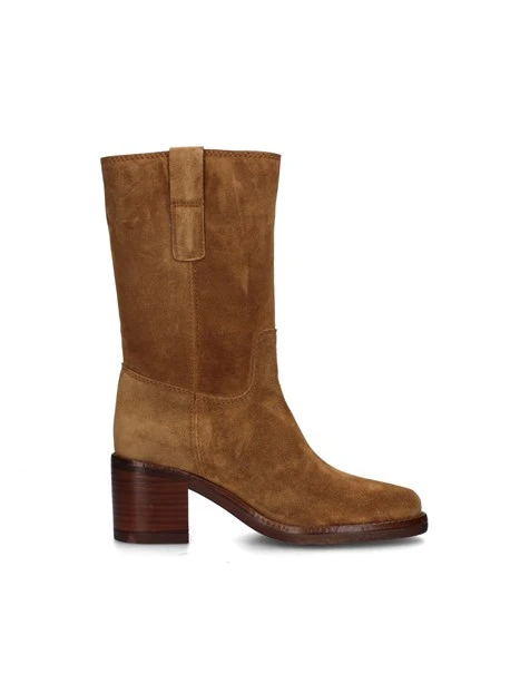 STIVALETTI TACCO ALTO 55301101 DONNA CUOIO