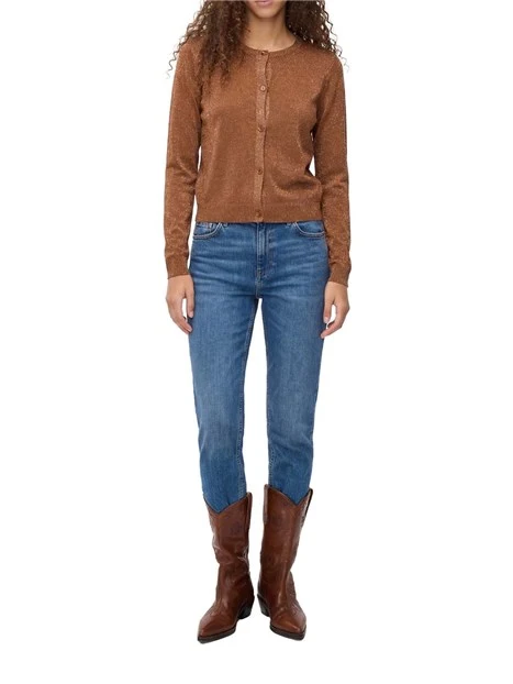 CARDIGAN CON CHIUSURA BOTTONI E PAILLETTES