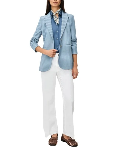 BLAZER CON DUE BOTTONI DONNA BLU