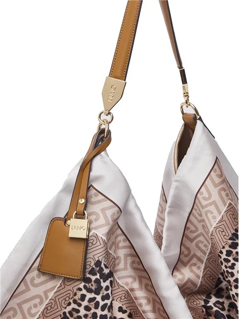 BORSA A SPALLA AA6194T2745 DONNA MARRONE ANIMALIER