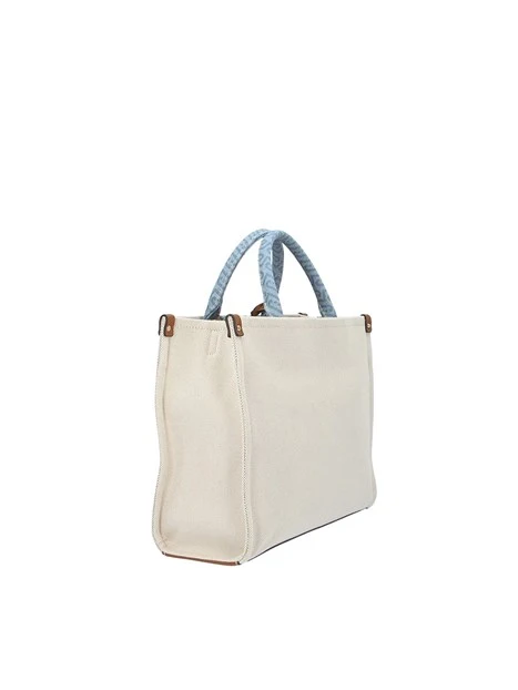 BORSA A MANO AA6206T388A DONNA BEIGE/DENIM