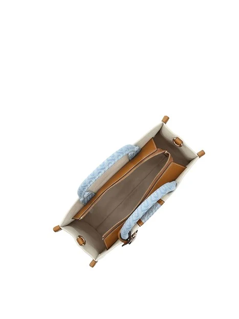 BORSA A MANO AA6206T388A DONNA BEIGE/DENIM