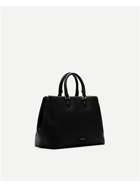 BORSA A SPALLA BIBP9DN01 DONNA NERO