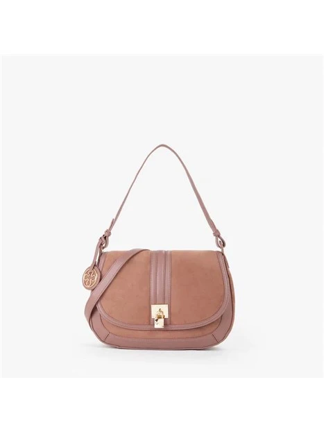 BORSA A SPALLA 73BS9AR01 DONNA GRIGIO