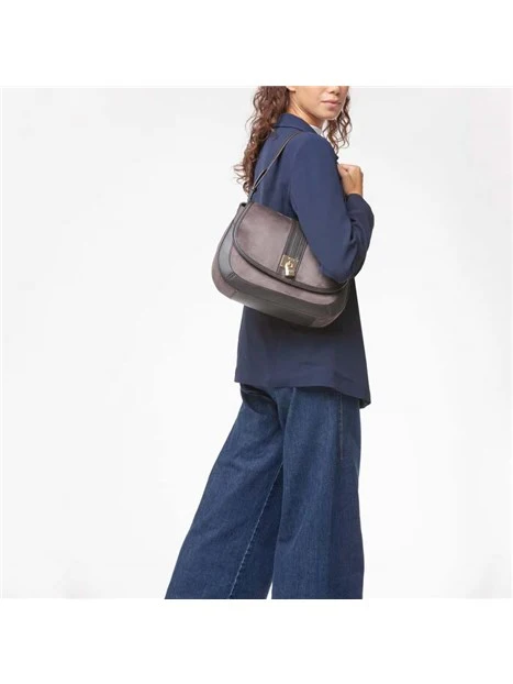 BORSA A SPALLA 73BS9AR01 DONNA GRIGIO