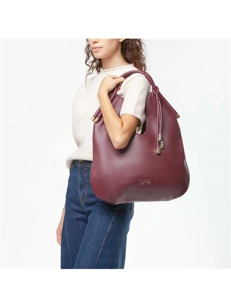 BORSA A SPALLA 73BS9CH01 DONNA BORDEAUX