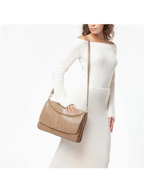 BORSA A SPALLA 73BS9D301 DONNA BEIGE