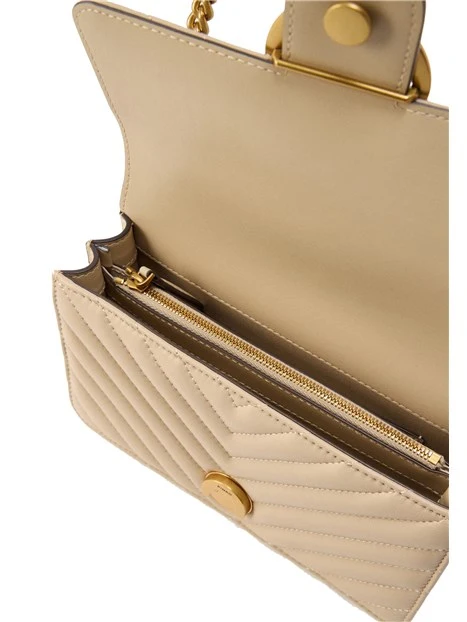 BORSA A TRACOLLA LOVE ONE MINI 100074A0GK DONNA BEIGE