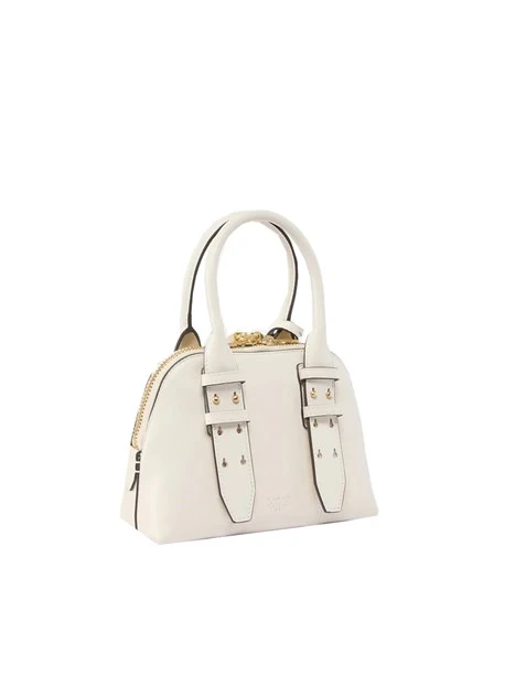 BORSA A MANO BOWLING 105333A0QO DONNA BIANCO