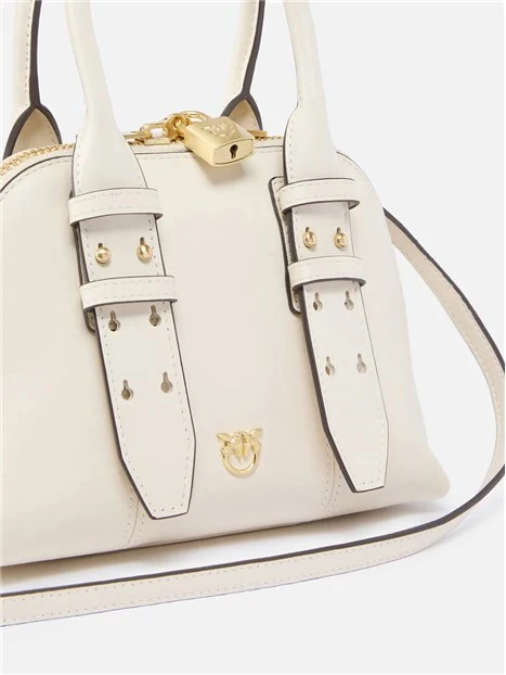 BORSA A MANO BOWLING 105333A0QO DONNA BIANCO