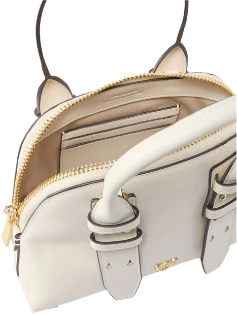 BORSA A MANO BOWLING 105333A0QO DONNA BIANCO