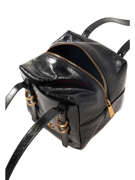 BORSA A TRACOLLA CUBIC BAG 106465A315 DONNA NERO