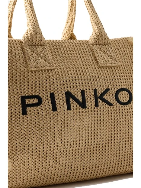 BORSA SHOPPER BEACH 106673A39Y DONNA MARRONE