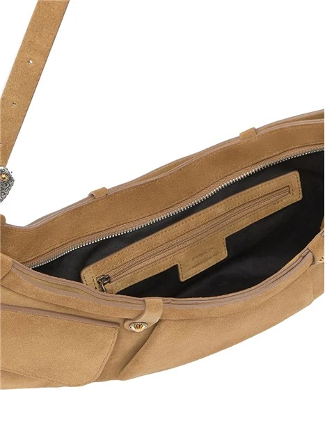 BORSA A SPALLA 106865A0F6 DONNA BEIGE
