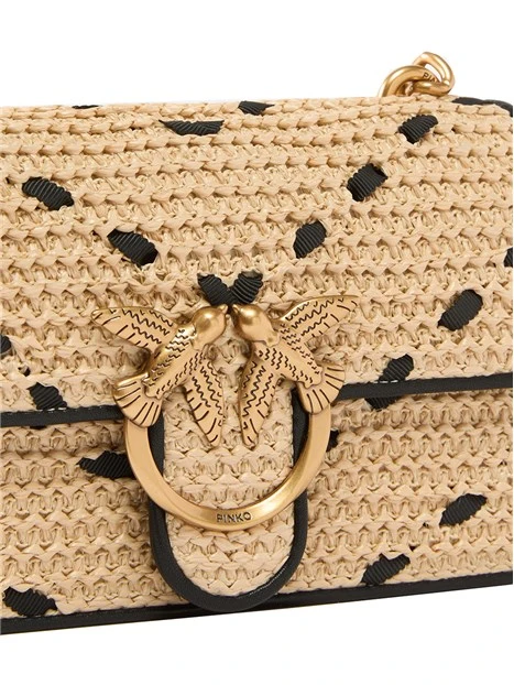 BORSA A SPALLA 104550A1RL DONNA BEIGE