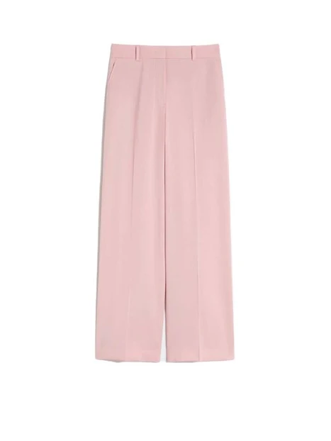 PANTALONI PALAZZO CON PIEGA STIRATA DONNA ROSA