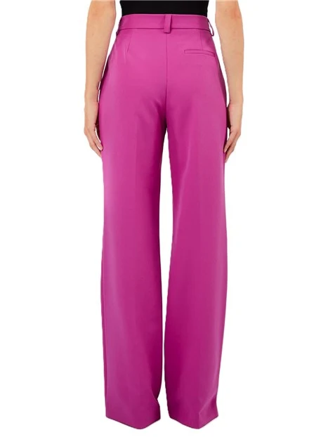 PANTALONI PALAZZO ELEGANTI DONNA ROSA