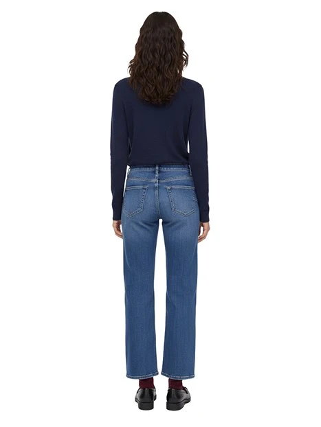 JEANS PALAZZO GAMBA AMPIA DONNA BLU JEANS