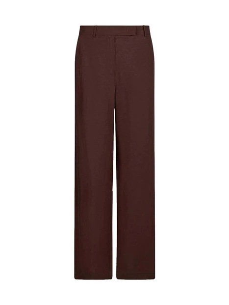 PANTALONI PALAZZO CON TASCHE COMODE DONNA MARRONE