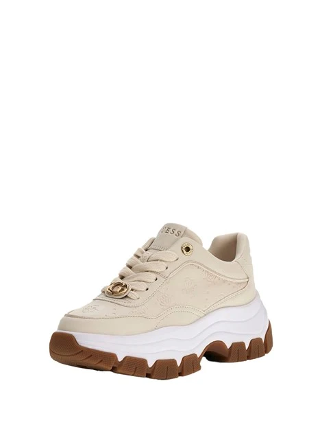 SNEAKERS BASSE BERRETT FLFBRTPEL12 DONNA BEIGE