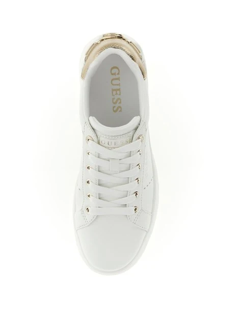 SNEAKERS BASSE WESLI FLPWESELE12 DONNA BIANCO ORO