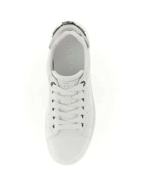 SNEAKERS BASSE WESLI FLPWESELE12 DONNA BIANCO ARGENTO