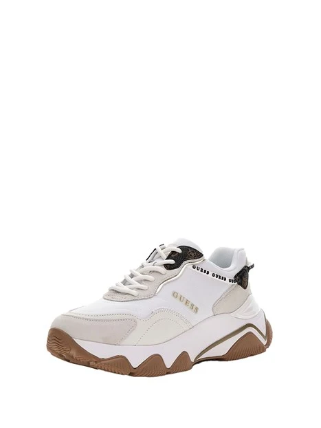 SNEAKERS PLATFORM MICOLA  FL7MICFAL12 DONNA BIANCO