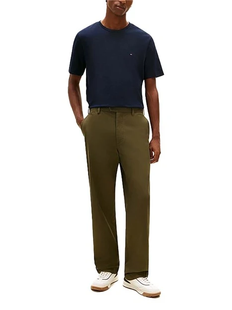 T-SHIRT MANICA CORTA  GIROCOLLO CON LOGO SUL PETTO UOMO  BLU