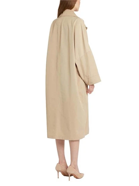 TRENCH CON REVER CLASSICO DONNA BEIGE