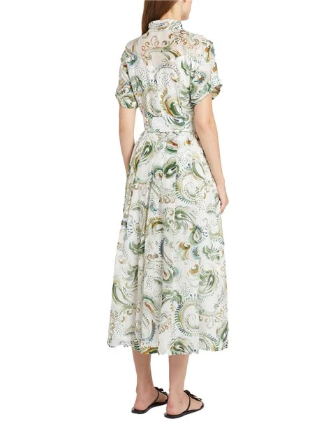 VESTITO LUNGO SVASATO DONNA BIACO