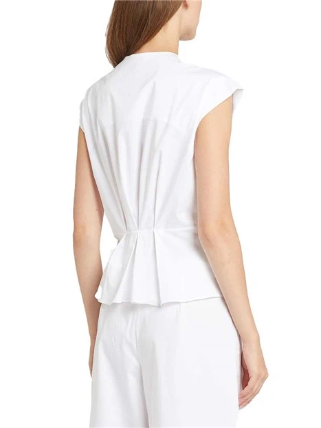 TOP MANICA KIMONO DONNA BIANCO