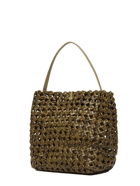 BORSA A SPALLA  MLAOTTICO DONNA MARRONE