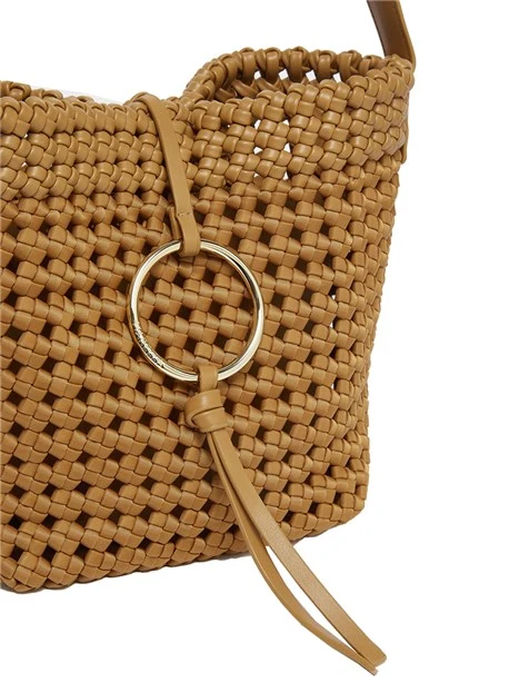 BORSA A SPALLA MLAZAFFO DONNA CUOIO