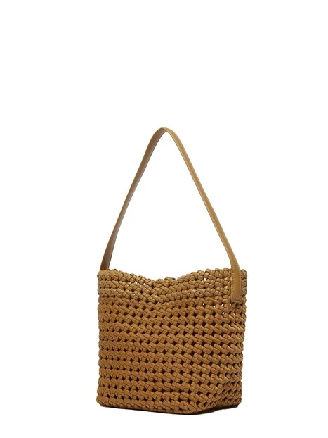 BORSA A SPALLA MLAZAFFO DONNA CUOIO