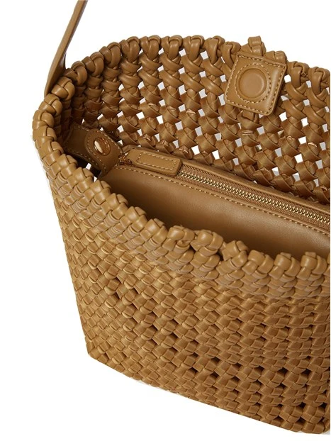 BORSA A SPALLA MLAZAFFO DONNA CUOIO