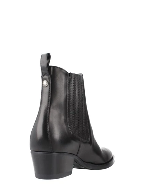 STIVALETTI TACCO BASSO I411330D DONNA NERO