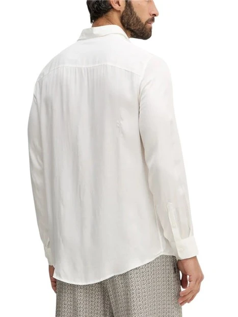 CAMICIA CASUAL CON COLLETTO CLASSICO UOMO BIANCO