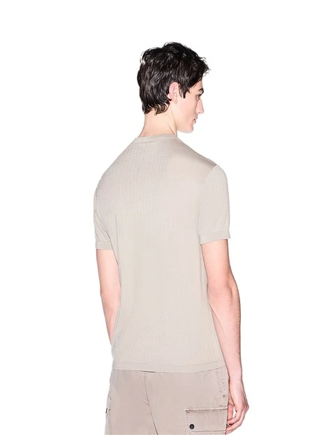 T-SHIRT MANICA CORTA SEMPLICE UOMO GRIGIO
