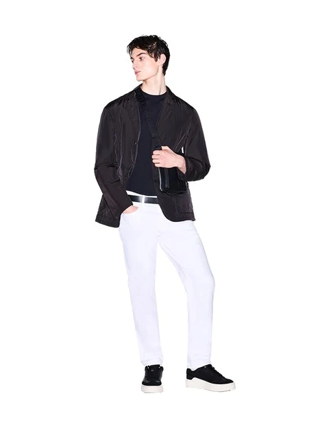 T-SHIRT MANICA CORTA SEMPLICE UOMO BLU