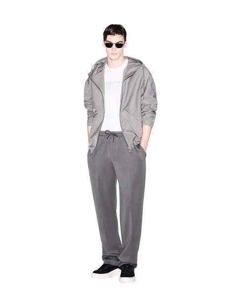 T-SHIRT MANICA CORTA STAMPA LOGO FANSTASIA UOMO BIANCO