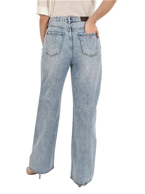 JENAS REGULAR MODELLO 5 TASCHE DONNA BLUE