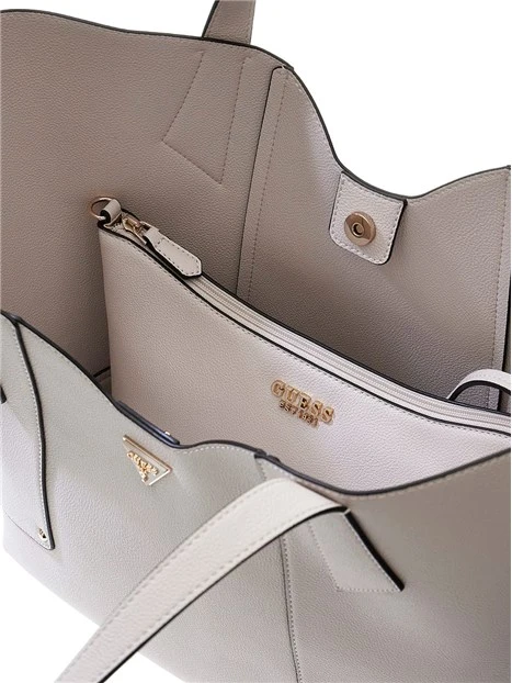 BORSA A SPALLA LARGE 2 IN 1 TOTE HWBG9914240 DONNA GRIGIO