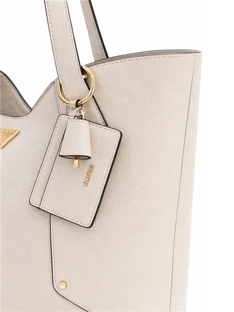 BORSA A SPALLA LARGE 2 IN 1 TOTE HWBG9914240 DONNA GRIGIO