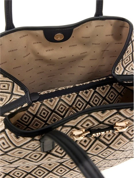 BORSA A SPALLA SOPHIA LARGE 2 IN 1 TOTE HWWG9913240 DONNA NERO